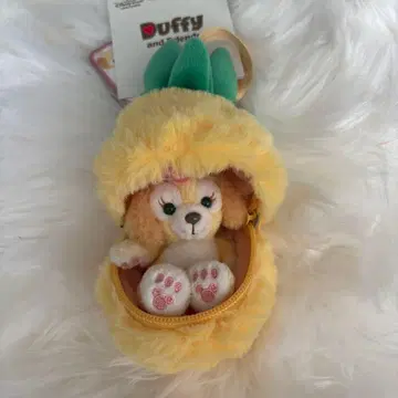 쿠키앤 컬러풀 후르츠 봉제 인형 키체인 상하이 디즈니