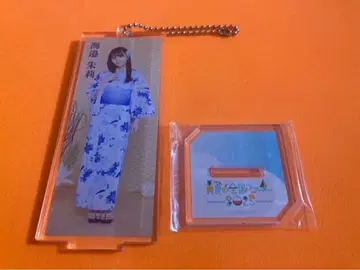 우미베 아카리 노기자카46 구매 혜택 A상 개별 아크릴 스틱 키링