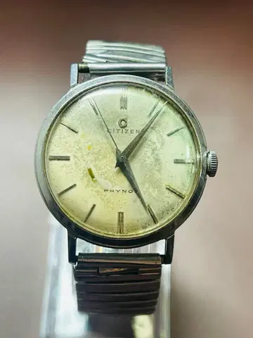 CITIZEN PHYNOS 수동 와인딩 시계 스테인리스