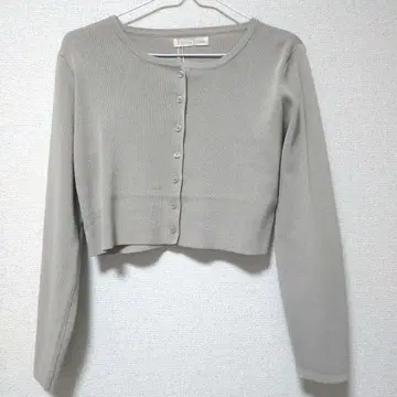 새상품 미사용 레지나리스레 베이지 가디건