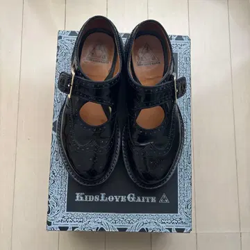 키즈 러브 게이터 블랙 멜리 제인