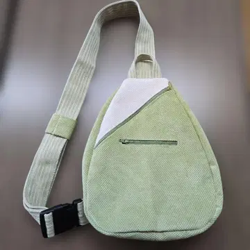 핸드메이드 물방울 모양 그린 컬러 바디 백 1