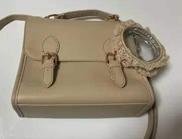 WEGO 새첼 이타백 숄더 베이지 브라운