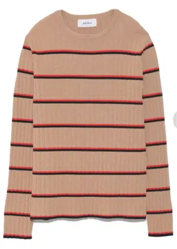 Mila Owen (밀라오웬) 스트라이프 니트 F 사이즈 베이지