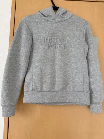 THE NORTH FACE 그레이 후드 부착 후드티