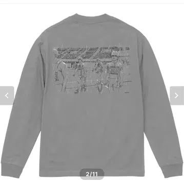 [ m size ] 백 m 롱 T셔츠