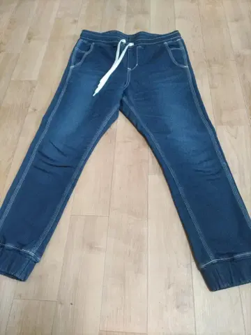 Lee 리 조거 데님 스웨트 팬츠 이지 스트레치 M