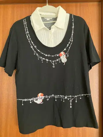 KUNIO COLLECTION 비쥬 반팔 T셔츠