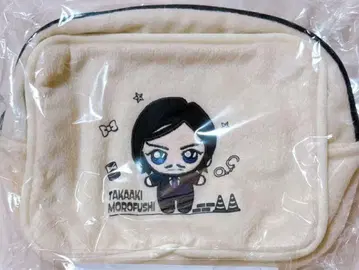 새상품 모로후시 타카아키 명탐정 코난 스퀘어 파우치 봉제 인형 파우치