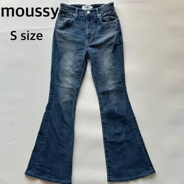 새상품급 아줄바이마우지 moussy 플레어 데님 팬츠 S 사이즈
