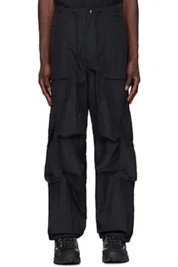 새상품급 ENTIRE STUDIOS 블랙 Freight 카고 팬츠