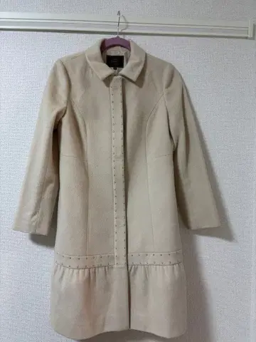 TOCCA 베이지 A라인 롱 코트 사이즈 6