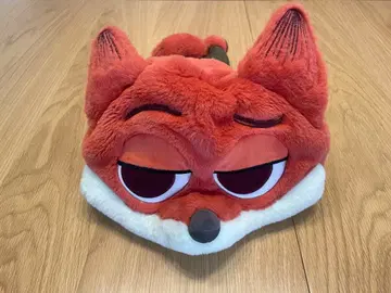 상하이 디즈니 한정판 주토피아 닉 팬캡