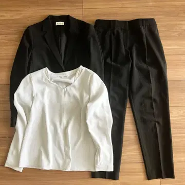 plst 플라스테 2way 스트레치 테일러드 자켓 팬츠 수트 셋업