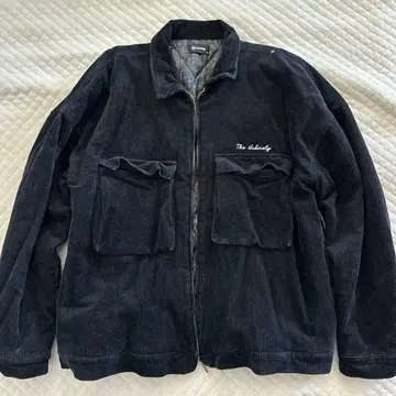 Subciety 코듀로이 자켓 L 사이즈 블랙