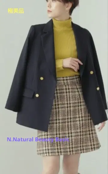 N. 더블 브레스트 테일러드 자켓 Msize