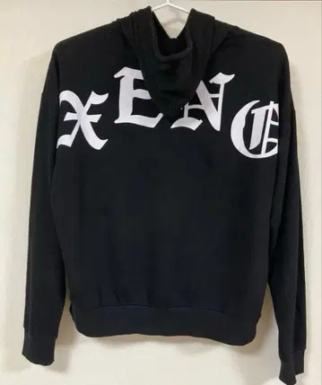 XENO 긴팔 후드티 블랙 컬러 XL