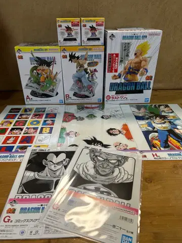 드래곤볼 제일복권 A상 B상 라스트원상 증정 사진 포함