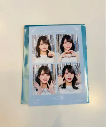 이코러브 =LOVE 브로마이드 사사키 마이카 4컷 포토 카드