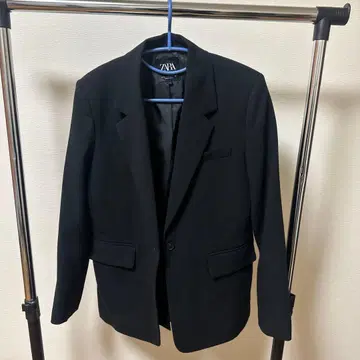 ZARA 블랙 테일러드 자켓 XS