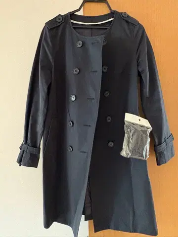 Green Label Relaxing 네이비 트렌치코트