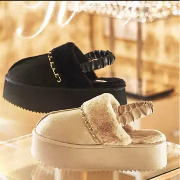 Rady 체인 무스탕 샌들 레이디