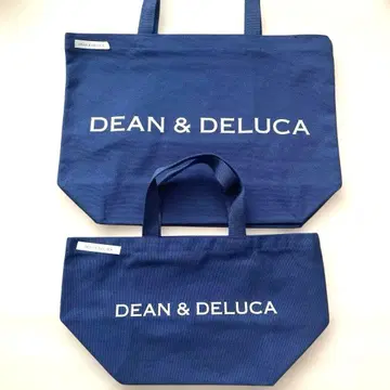 새상품 2점 딘앤델루카 DEAN & DELUCA 네이비 토트백