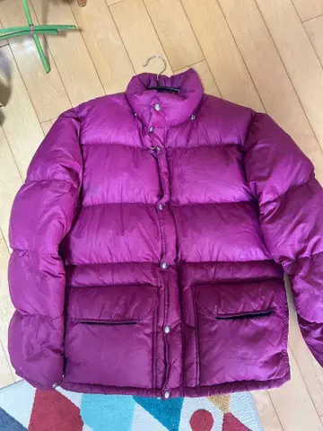 90s THE NORTH FACE 퍼플 다운 자켓