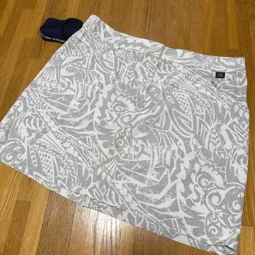 아디다스 골프 스커트 L 사이즈 그레이