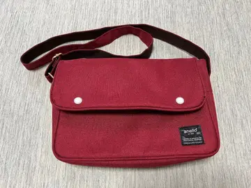 anello 숄더백 버건디