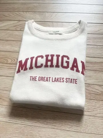 새상품급 Studio Clip: 모듬 로고 니트