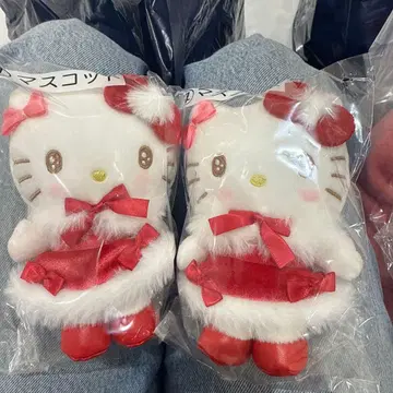 헬로키티 제일복권 4마스코트 2체 세트 당첨 복권