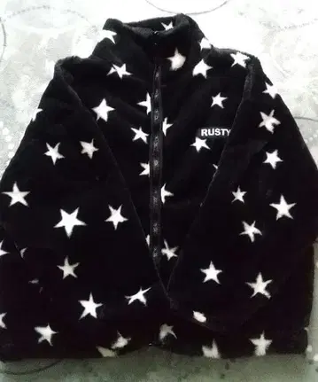 별 패턴 자켓 겨울 상품 아우터 복슬복슬