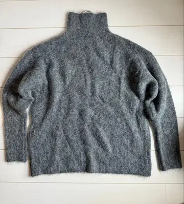 Mila Owen 그레이 터틀넥 스웨터 원사이즈