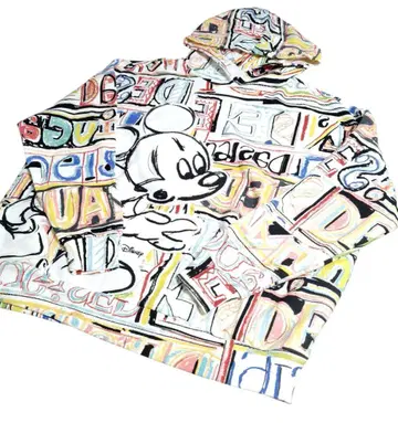 데시구알 미키마우스 오버 사이즈 후디