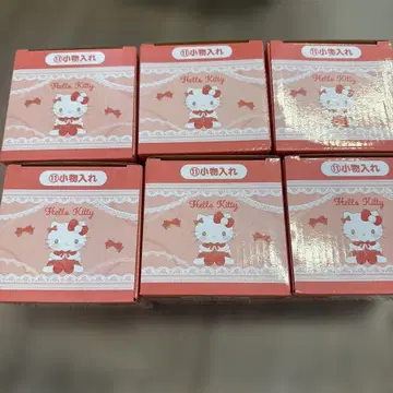 헬로키티 복권 소품함 6개 세트
