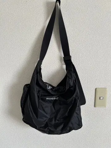 mont-bell 블랙 숄더백 M