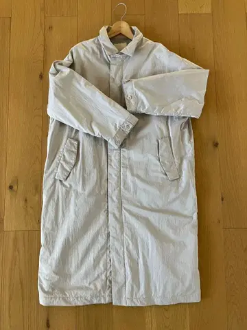 studioCLIP 라이트 그레이 롱 코트