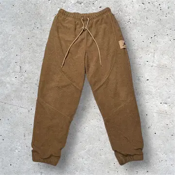 브라운 조거 팬츠 지퍼 포켓 부착 35