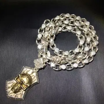 Harley-Davidson의 silver925제 목걸이 스컬 디자인