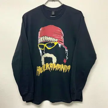 헐크 호건 Hulk Hogan WWE [ XL 사이즈 ] 긴팔 블랙