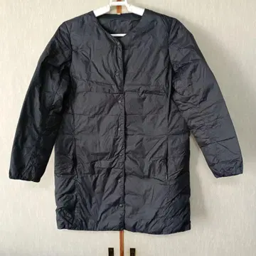 무인양품 나일론제 다운 자켓 S 사이즈 네이비