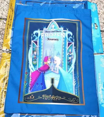 겨울왕국 토트백 판타지 스프링스 도쿄디즈니씨 안나와 엘사