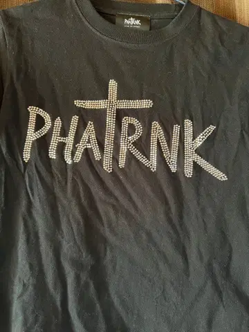 PHATRNK 블랙 T셔츠 S사이즈