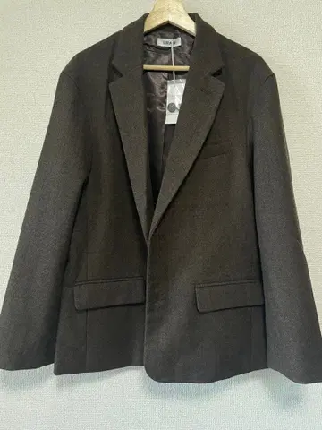 LURAKU 울 테일러드 자켓 M 사이즈 브라운