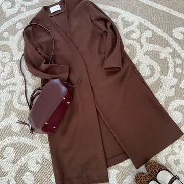 유나이티드 애로우즈 리버 코트 브라운 코트