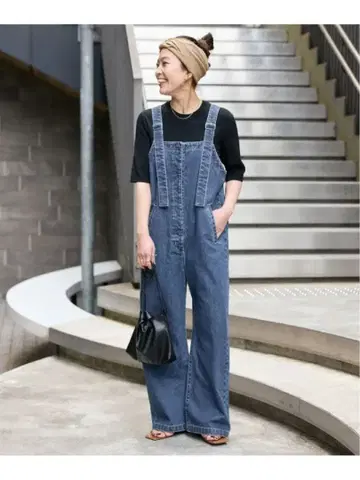 [ 새상품 ] B.C STOCK*데님 오버롤