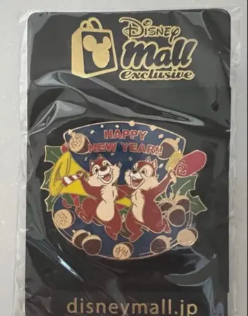 [레어] 디즈니몰 한정판 칩과 데일 핀 배지