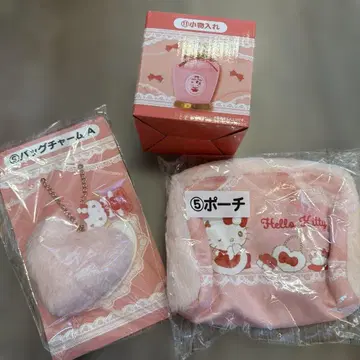 헬로키티 파우치 & 백참 소품함