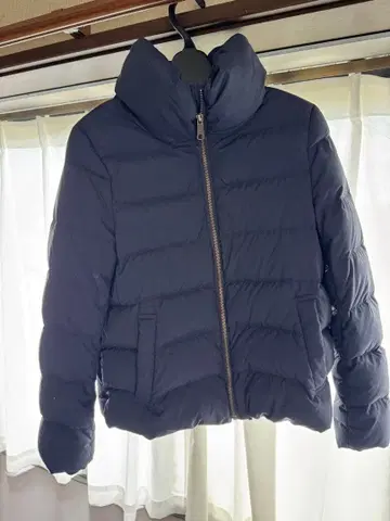 네이비 다운 자켓 L 사이즈